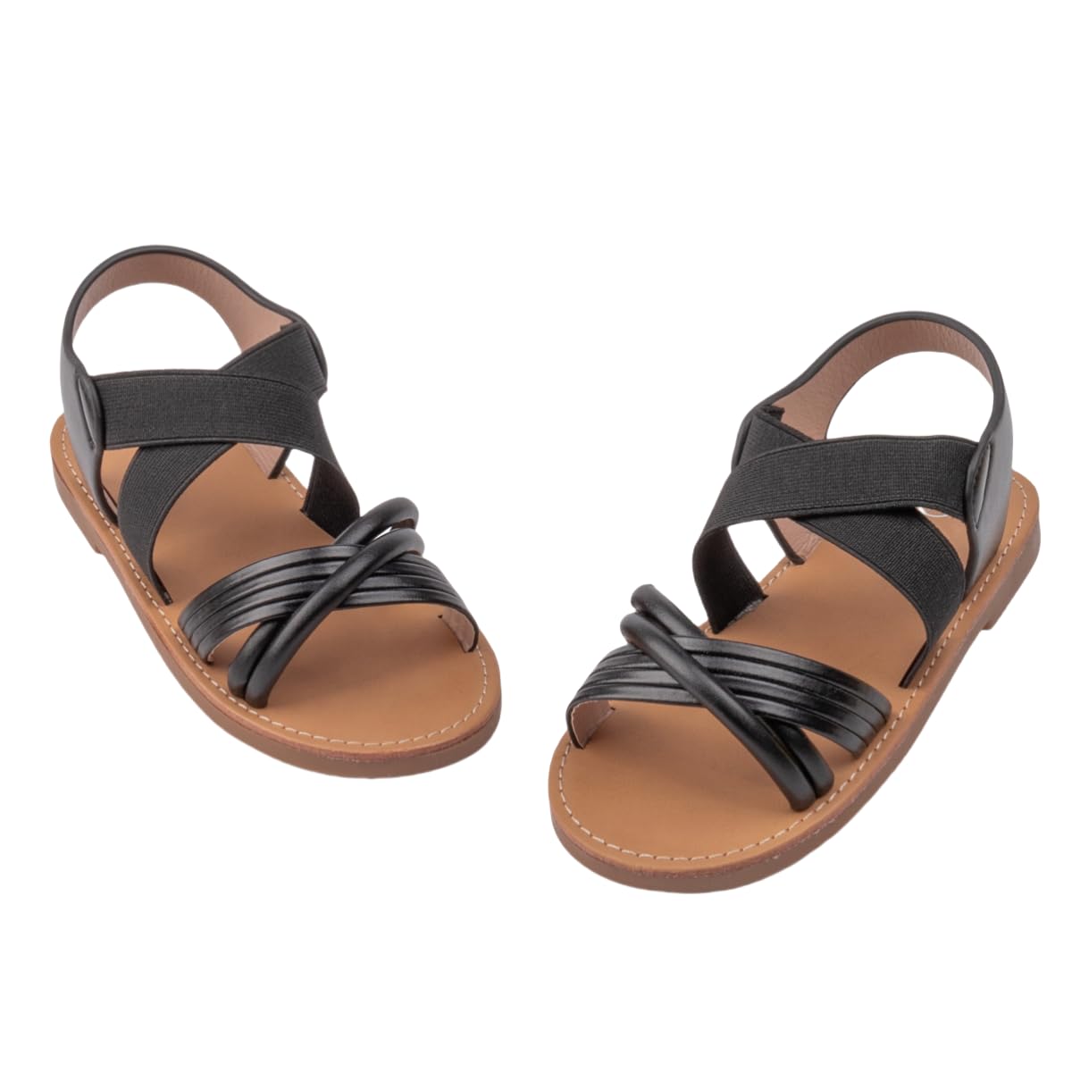 Toddler Girls Sandals Little Girl Summer Flat Sandal Baby Open Toe Outdoor Beach Holiday Dress Shoes
