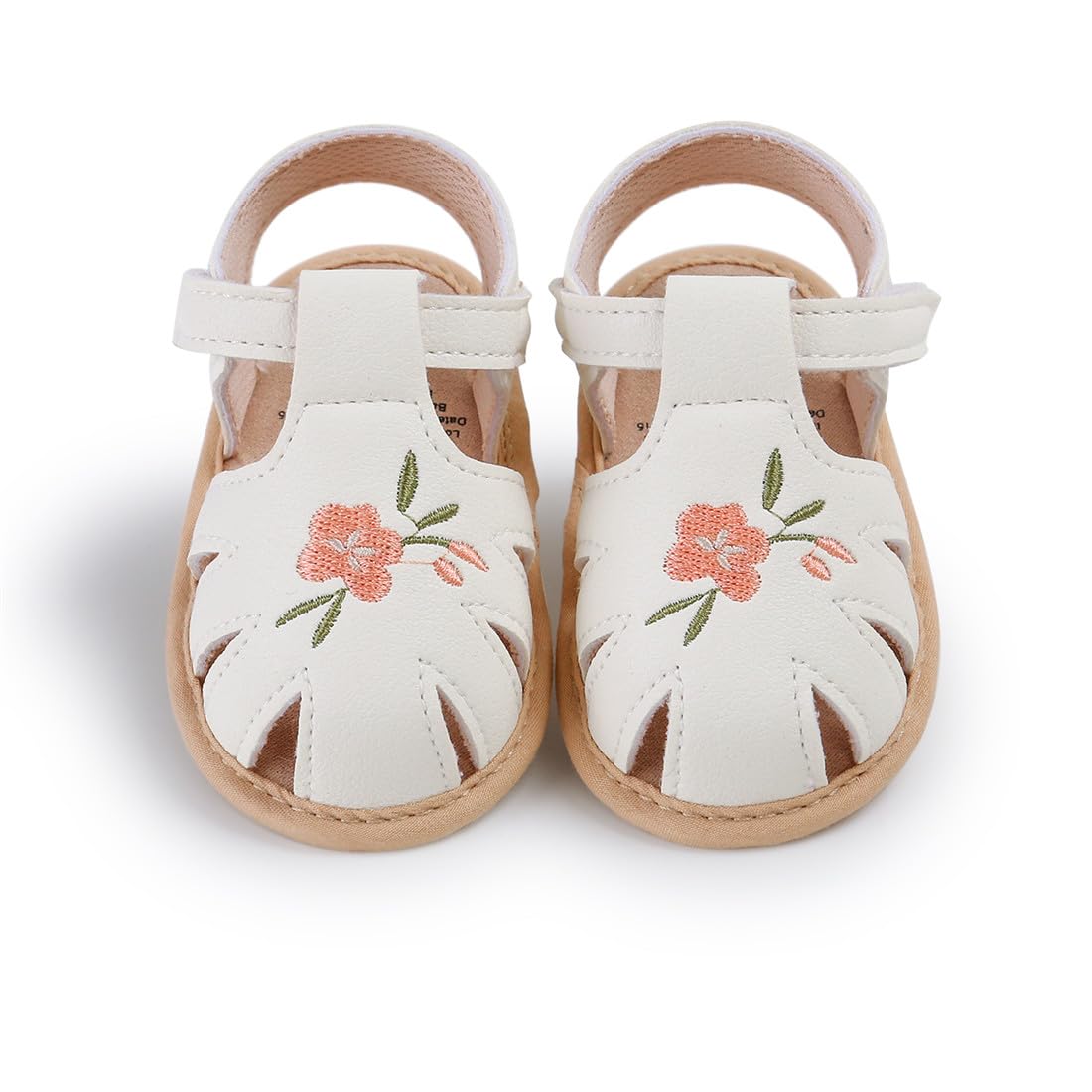 Infant Baby Girls Sandals Summer Baby Wedding Dress Flat Shoes Newborn Crib Shoes First Walkers Prewalkers Shoes