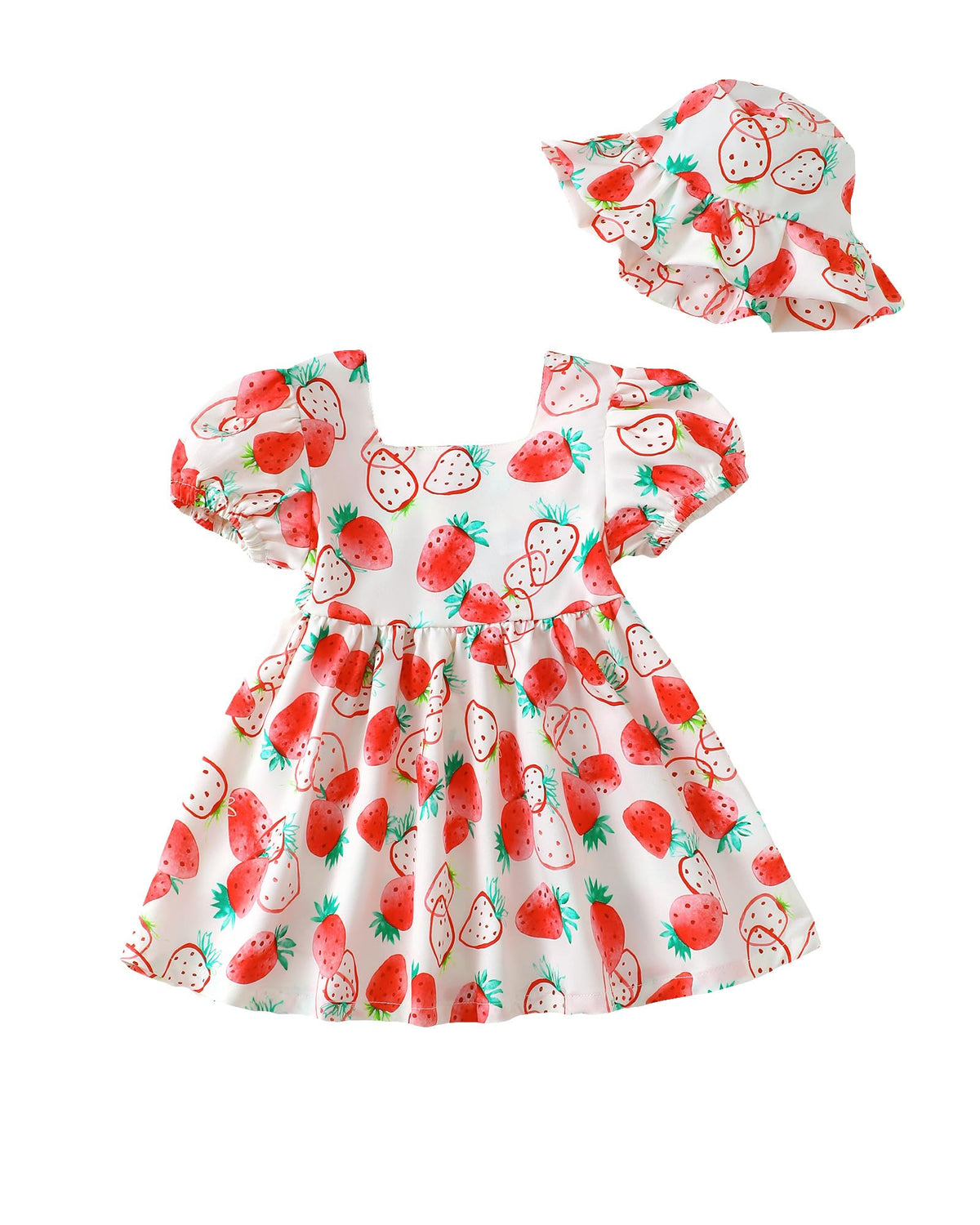 sweetabby Toddler Girl Dress Baby Clothes for Girl Summer Outfits Set 3M-4T