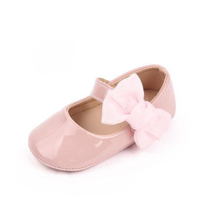 Infant Baby Girls Princess Wedding Dress Mary Jane Flats,Toddler Soft Sole Prewalker Sparkly Lightweight Shoes