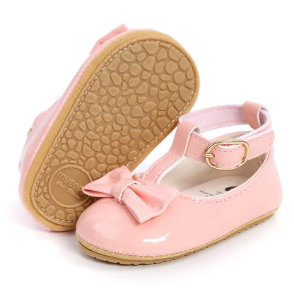 Baby Mary Jane Flats Infant Newborn Girls Dress Shoes