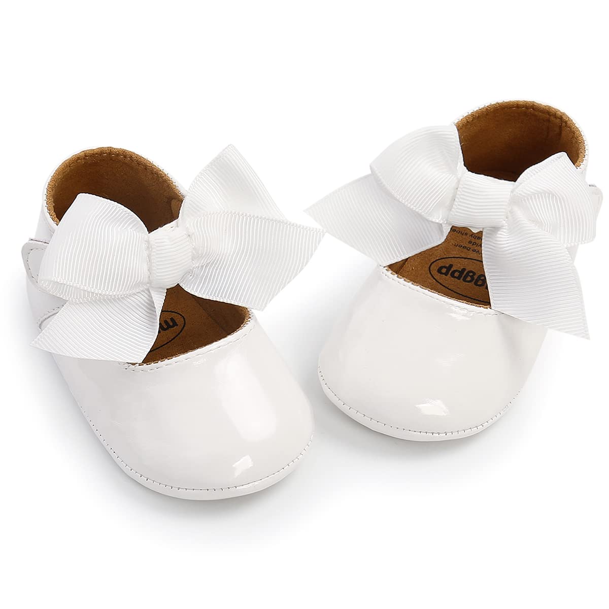 Baby Shoes Mary Jane Flats Non Slip Soft Sole Infant Toddler Sneakers First Walkers Party Christmas Dress Shoes