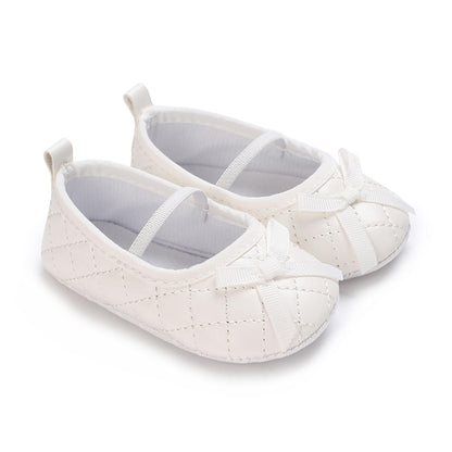 Baby Girls Mary Jane Flats Floral Princess Dress Crib Soft Sole Baby Shoes Infant First Walking Shoes
