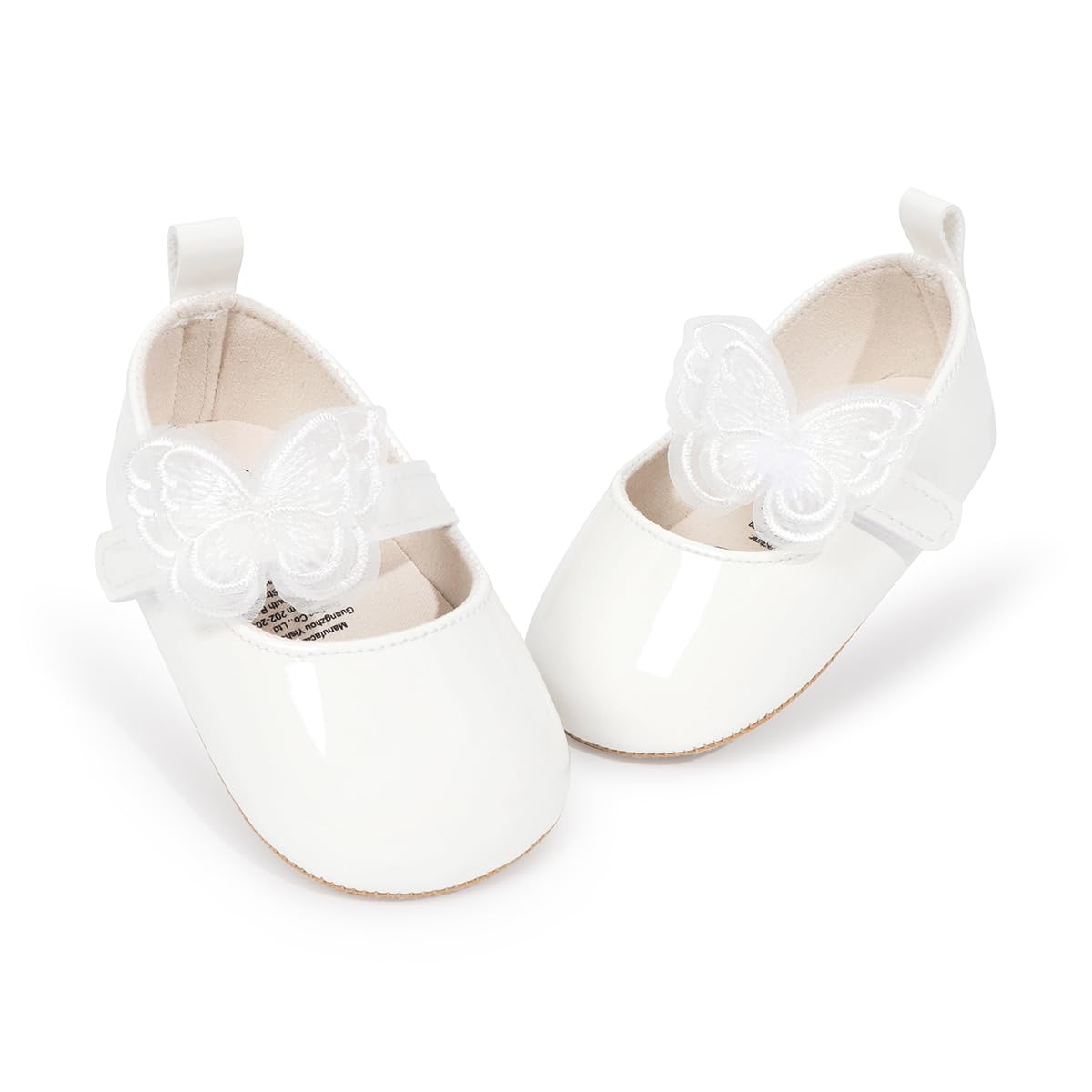 HsdsBebe Infant Baby Girls Mary Jane Flats Bow Non-Slip Soft Sole Princess Toddler First Walkers Sneaker Wedding Dress Shoes