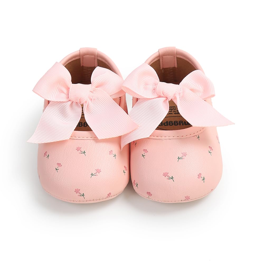 Baby Mary Jane Flats Infant Newborn Girls Dress Shoes