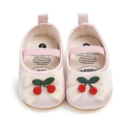 Baby Shoes Mary Jane Flats Non Slip Soft Sole Infant Toddler Sneakers First Walkers Party Christmas Dress Shoes