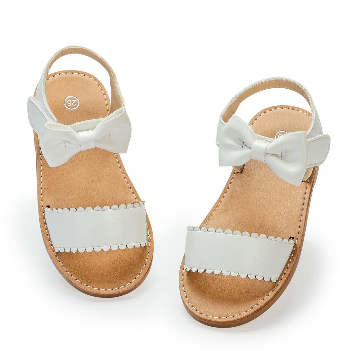 Toddler Girls Sandals Little Girl Summer Flat Sandal Baby Open Toe Outdoor Beach Holiday Dress Shoes