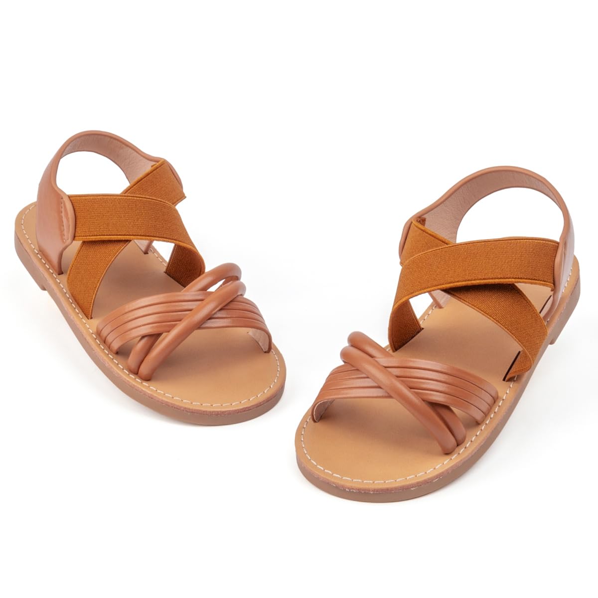 Toddler Girls Sandals Little Girl Summer Flat Sandal Baby Open Toe Outdoor Beach Holiday Dress Shoes
