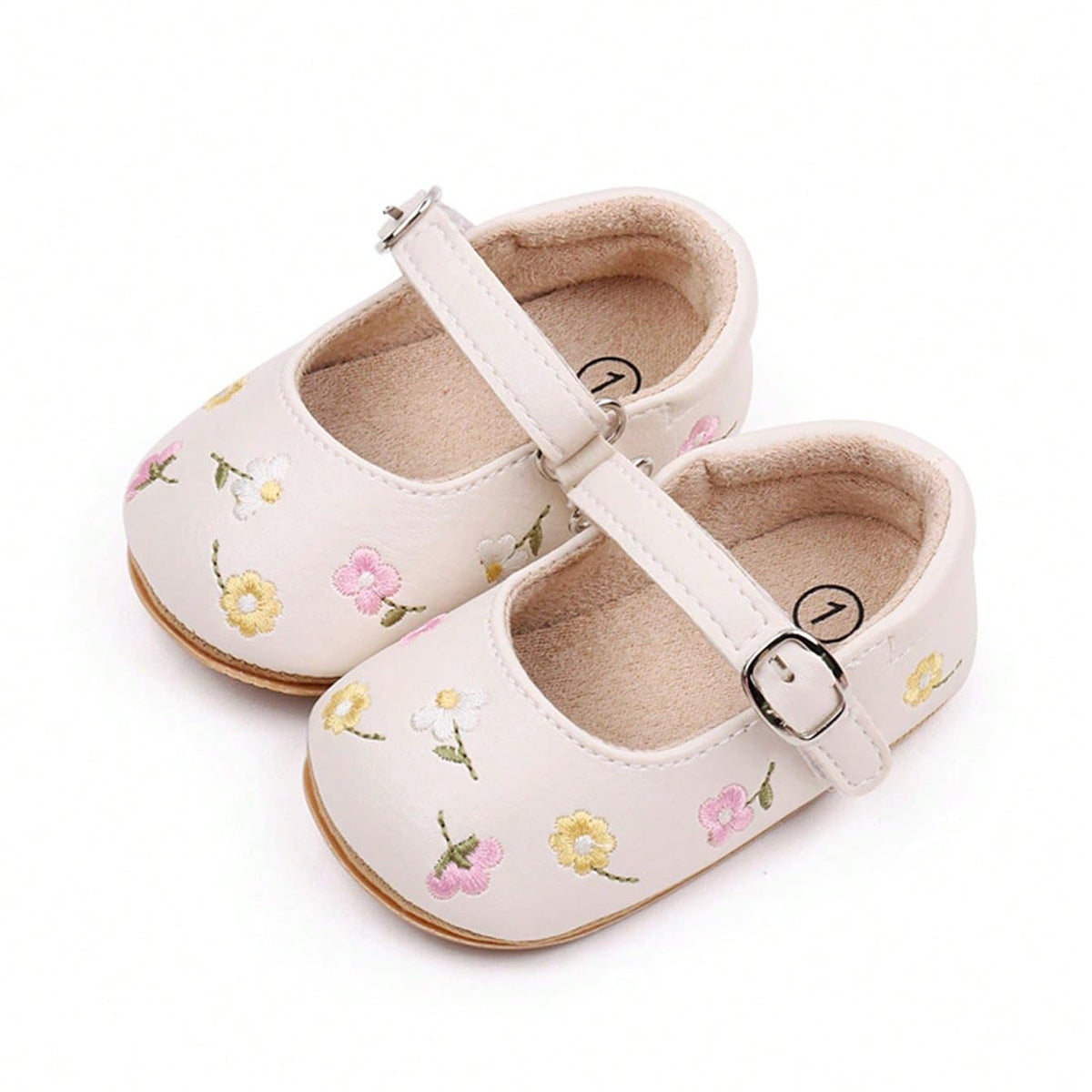 Fashion Gold Bow Baby Girl Shoes Soft Sole Crib Shoes for Infant & Toddler, Non-Slip First Walkers Newborn Baby Mary Jane Flats