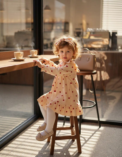 Renotemy Infant Baby Girl Clothes Toddler Ruffle Dresses Outfit Sets 3M-3T
