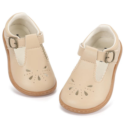 Toddler Wide Toe Box Mary Jane Dress Shoes Ballet Flats