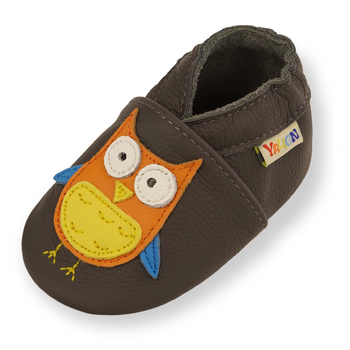 YALION Baby Boys Girls Moccasins Slippers, Soft Sole Baby Leather Shoes, Anti-Slip Baby Walking Crib Shoes for Infant Toddler Prewalker