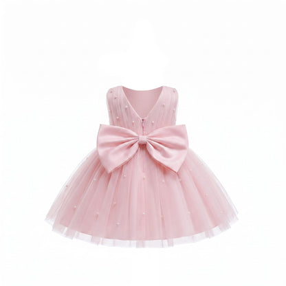 Toddler Baby Girls Princess Birthday Dress Flower Girl Pageant Party Tutu Wedding Formal Dresses Tulle Gown