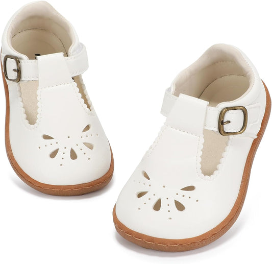 Toddler Wide Toe Box Mary Jane Dress Shoes Ballet Flats