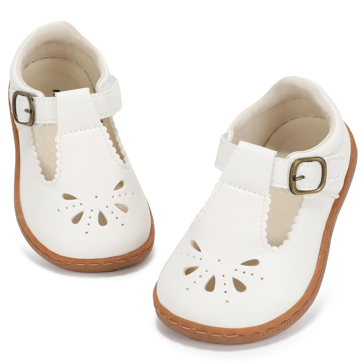 Toddler Wide Toe Box Mary Jane Dress Shoes Ballet Flats