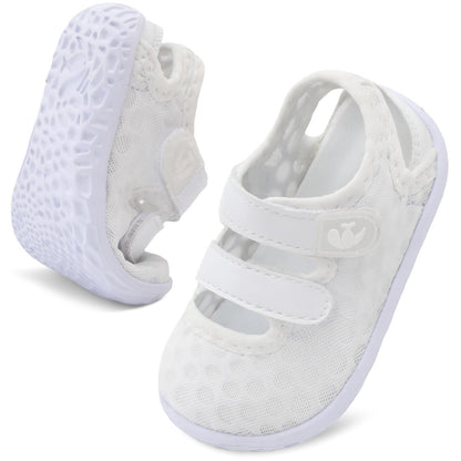 FEETCITY Baby Water Shoes Flexible Quick Dry Aqua Socks Breathable Infant Sandals Boys Girls Summer Beach Swim Shoes Lightweight