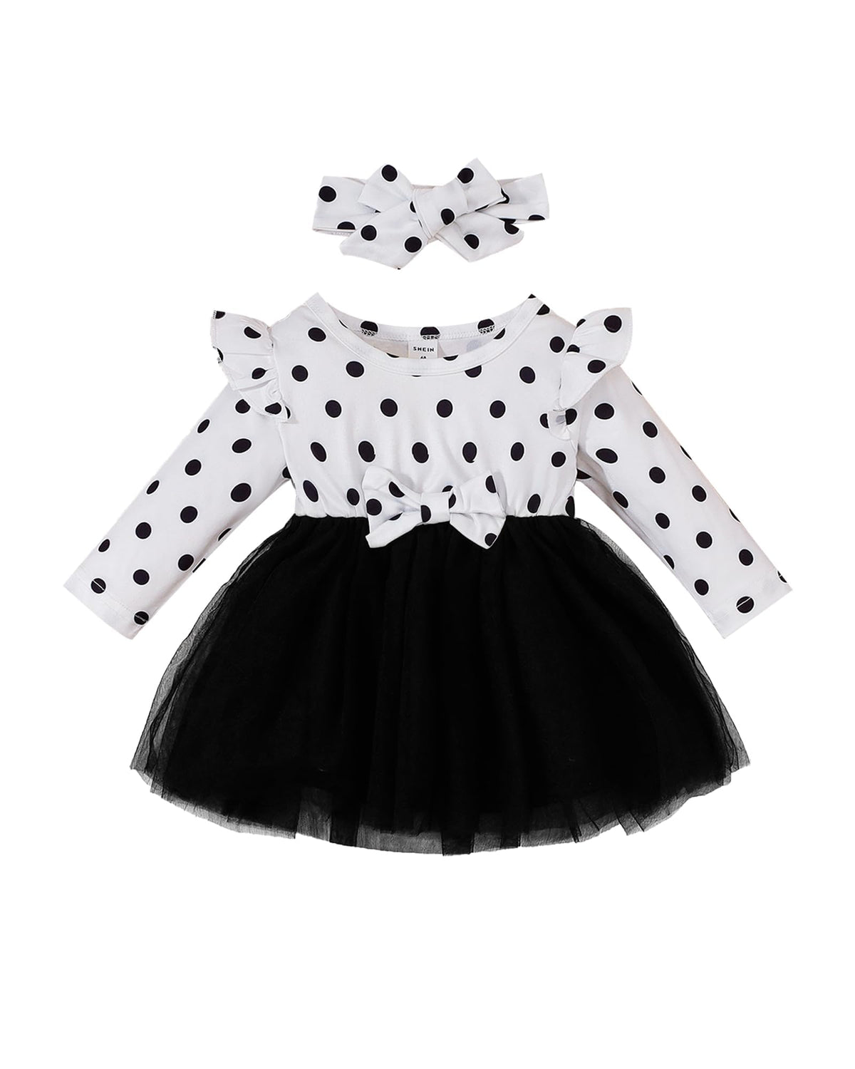 Mioglrie Baby Girl Clothes Infant Girl Fall Winter Long Sleeve Tutu Dress