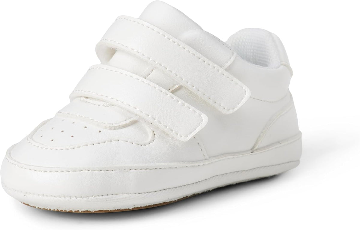 Amazon Essentials Unisex Babies' Hook & Loop Court Sneakers