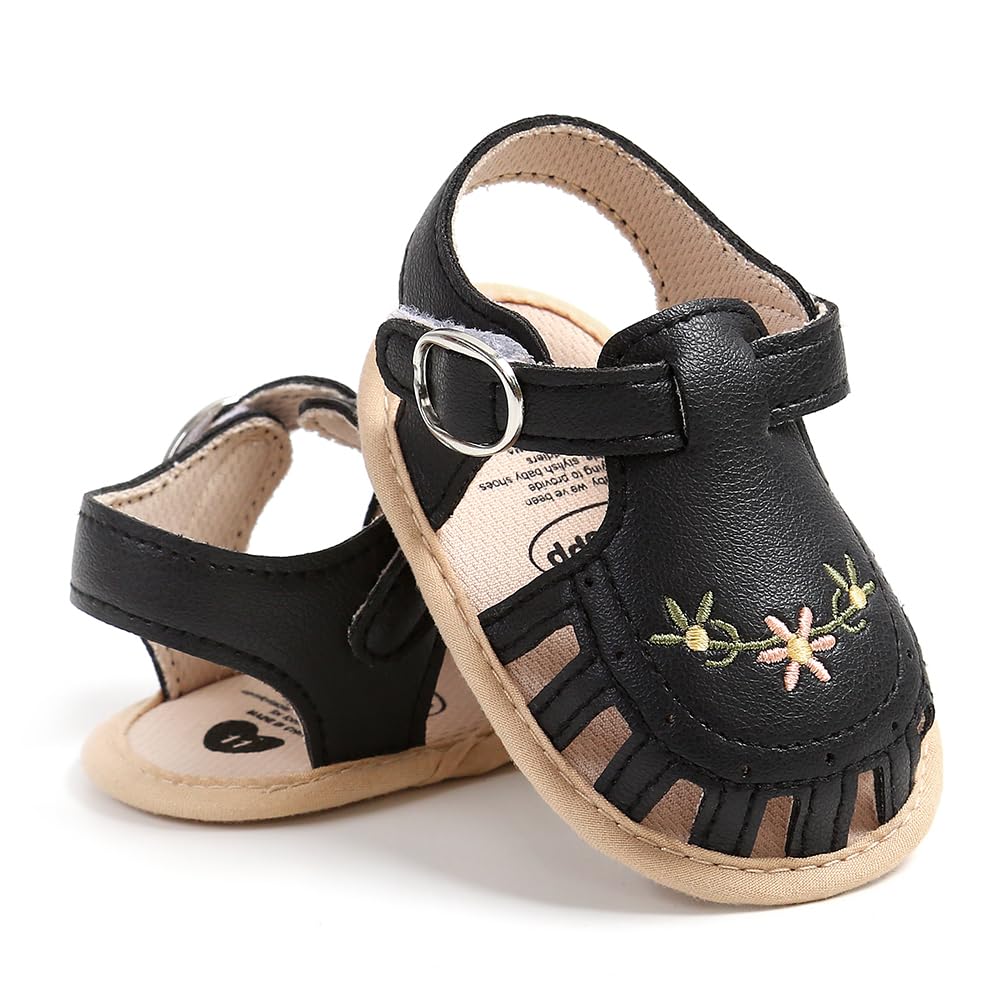 Baby Sandals Infant Boys Girls Summer Dress Flat Shoes Beach Sandals Newborn Crib Shoes First Walkers Prewalkers
