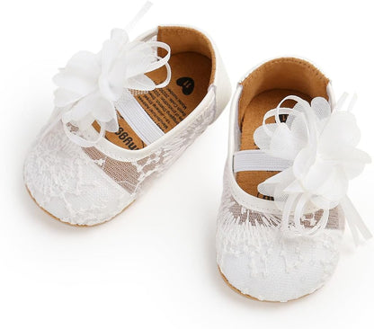 Baby Mary Jane Flats Infant Newborn Girls Dress Shoes