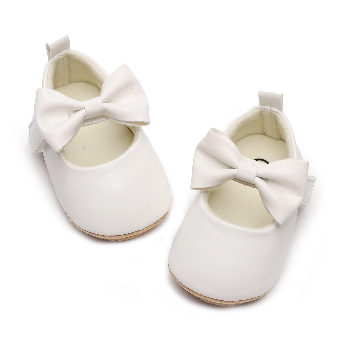 HONGTEYA Baby Girls Shoes Infant Mary Jane Flats Non Slip Newborn Moccasins