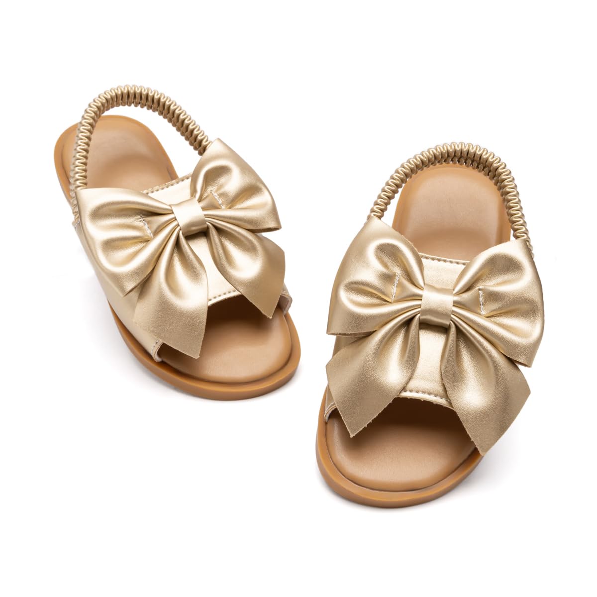 Toddler Girls Sandals Little Girl Summer Flat Sandal Baby Open Toe Outdoor Beach Holiday Dress Shoes