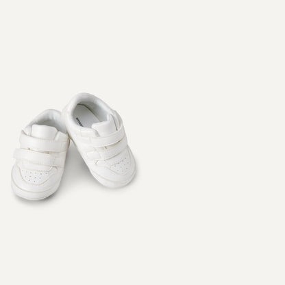 Amazon Essentials Unisex Babies' Hook & Loop Court Sneakers