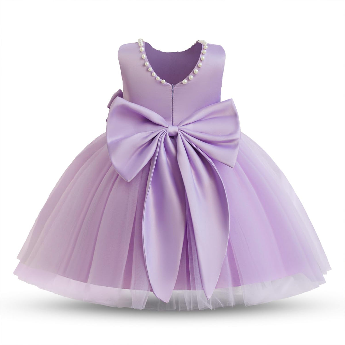 NNJXD Baby Girl Birthday Party Tutu Wedding Gown Toddler Tulle Dress