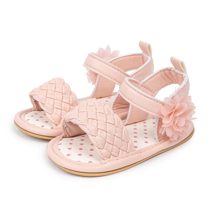 CENCIRILY Infant Baby Girls Boys Sandals Summer Beach Outdoor Bowknot Soft Rubber Sole Toddler Princess Dress Flats Walking Shoes