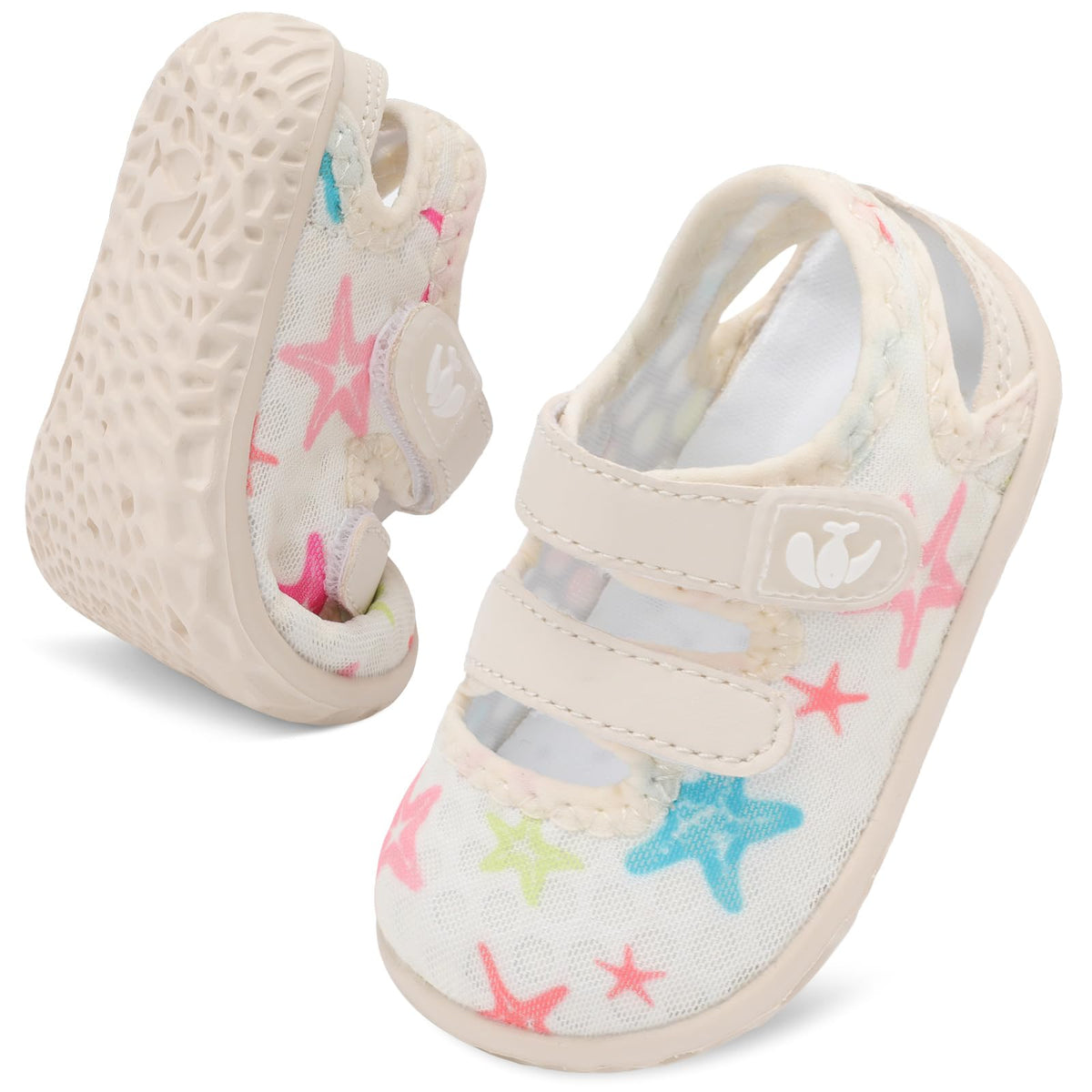 FEETCITY Baby Water Shoes Flexible Quick Dry Aqua Socks Breathable Infant Sandals Boys Girls Summer Beach Swim Shoes Lightweight