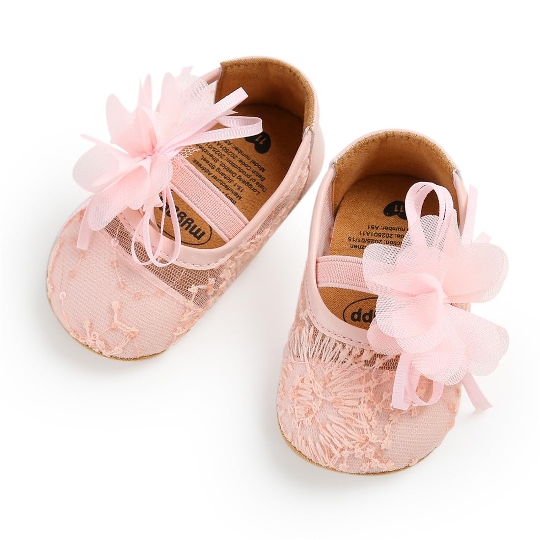 Baby Mary Jane Flats Infant Newborn Girls Dress Shoes