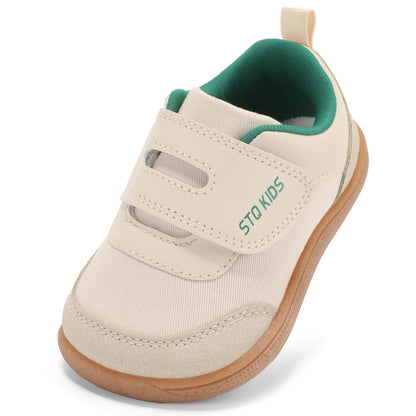 Toddler Wide Toe Box Barefoot Shoes Boys Girls, Baby First Walking Sneakers