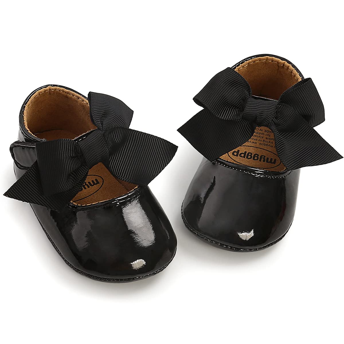 Baby Shoes Mary Jane Flats Non Slip Soft Sole Infant Toddler Sneakers First Walkers Party Christmas Dress Shoes