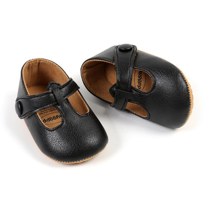 Baby Girls Mary Jane Flats with Bowknot Floral Princess Wedding Dress Shoes Soft Newborn Infant Crib First Walkers Prewalker