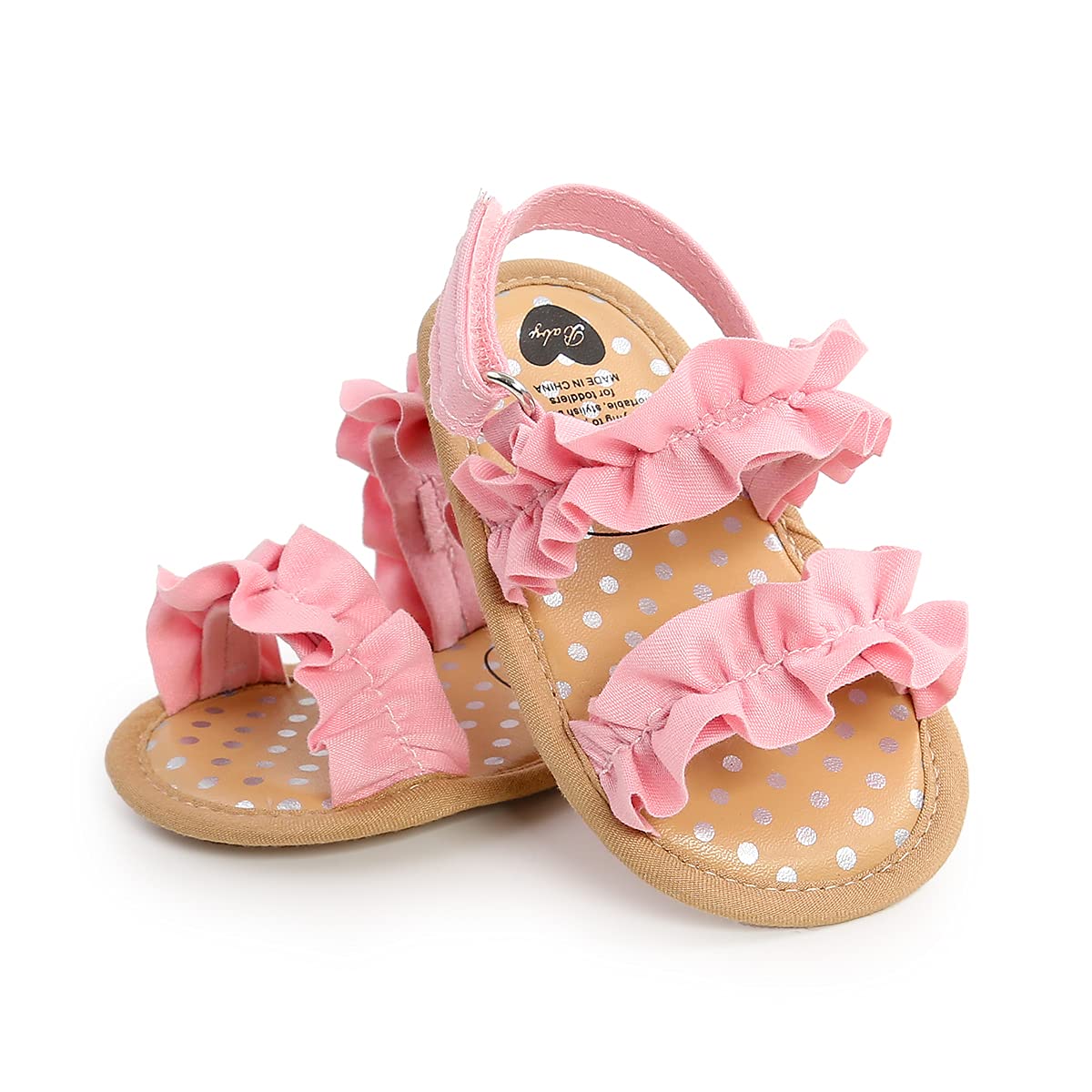 Baby Sandals Infant Boys Girls Summer Dress Flat Shoes Beach Sandals Newborn Crib Shoes First Walkers Prewalkers