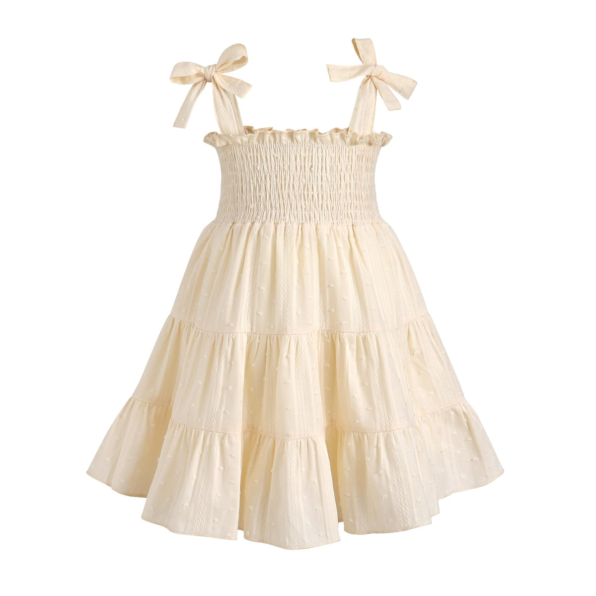 YOUNGER TREE Toddler Baby Girls Rainbow Dress Princess Sleeveless Halter Beach Tutu Sundress