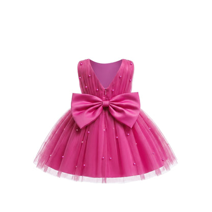 Toddler Baby Girls Princess Birthday Dress Flower Girl Pageant Party Tutu Wedding Formal Dresses Tulle Gown