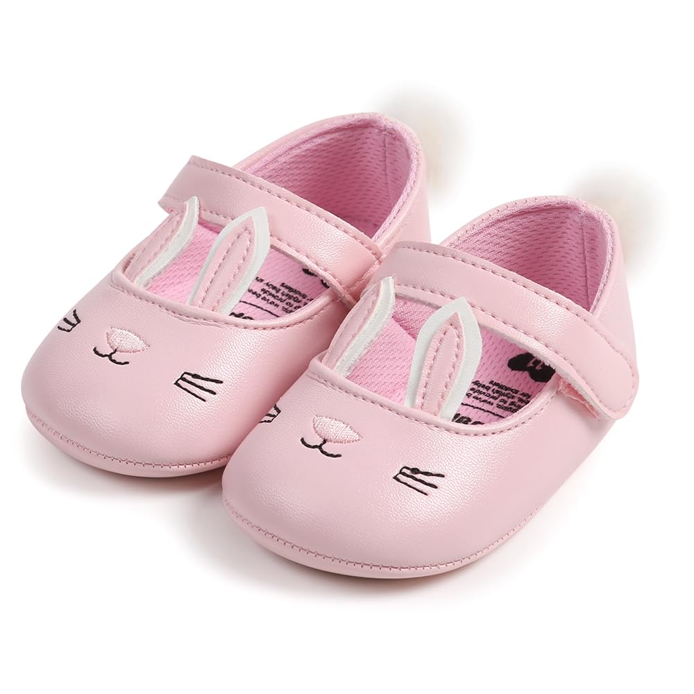 Baby Mary Jane Flats Infant Newborn Girls Dress Shoes