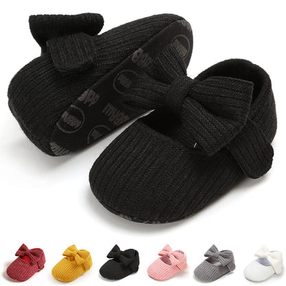 Baby Shoes Mary Jane Flats Non Slip Soft Sole Infant Toddler Sneakers First Walkers Party Christmas Dress Shoes