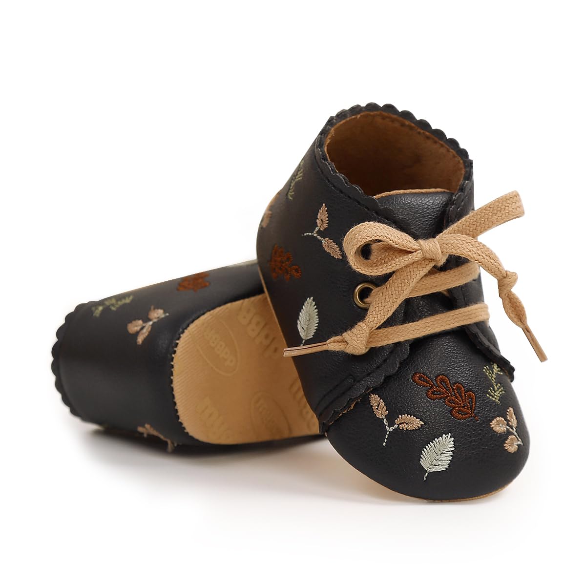 Baby Shoes Mary Jane Flats Non Slip Soft Sole Infant Toddler Sneakers First Walkers Party Christmas Dress Shoes