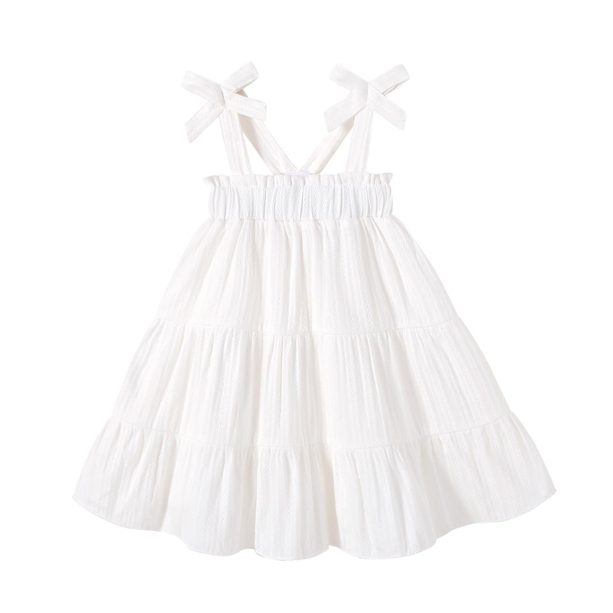 HAPPYMA Toddler Girl Summer Dress Floral Sleeveless Baby Outfits