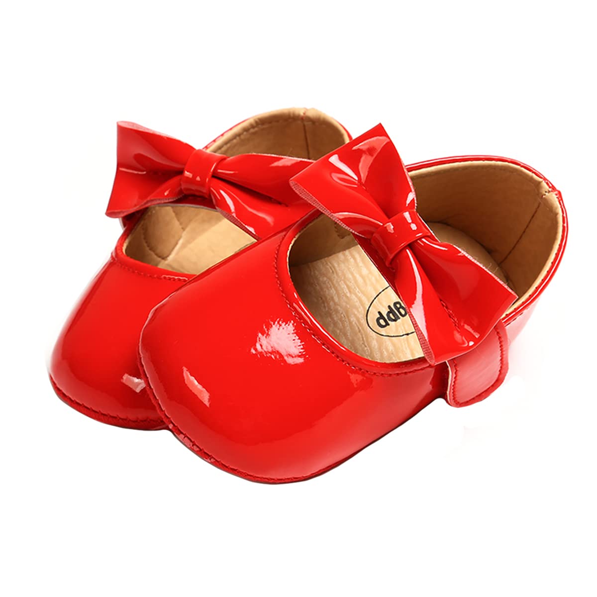 Baby Mary Jane Flats Infant Newborn Girls Dress Shoes