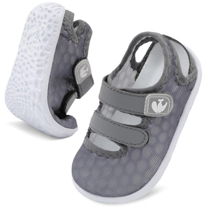 FEETCITY Baby Water Shoes Flexible Quick Dry Aqua Socks Breathable Infant Sandals Boys Girls Summer Beach Swim Shoes Lightweight