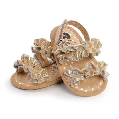 Baby Sandals Infant Boys Girls Summer Dress Flat Shoes Beach Sandals Newborn Crib Shoes First Walkers Prewalkers