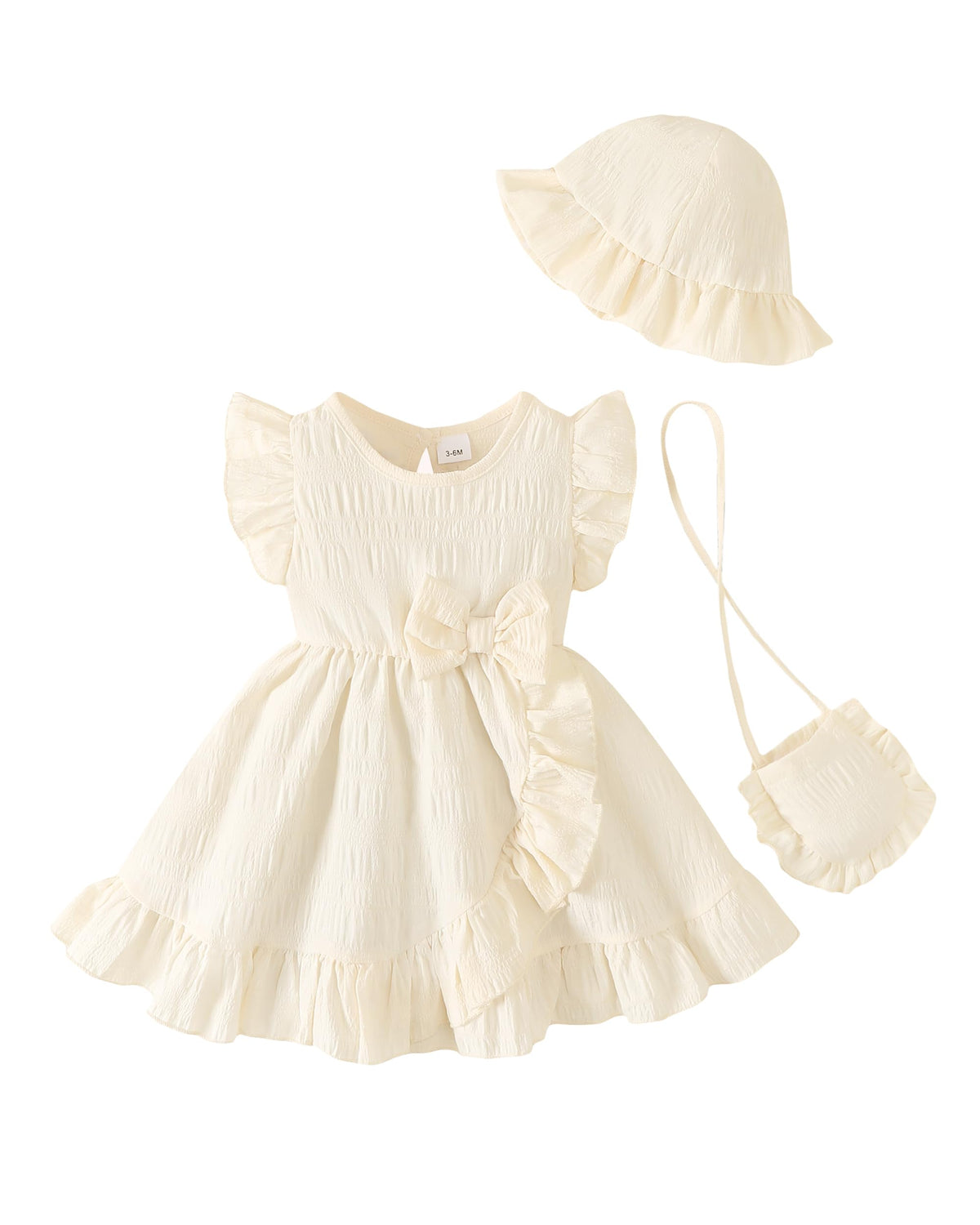SODLON Baby Girl Dress Infant Girls Summer Dresses Toddler Clothes 3M-4T