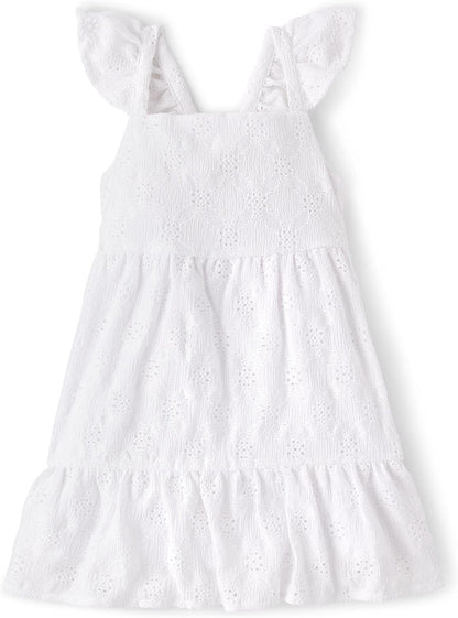 The Children's Place,Baby-Girls,and Toddler Sleeveless Maxi Dress,Island Green,12 Months,18 Months