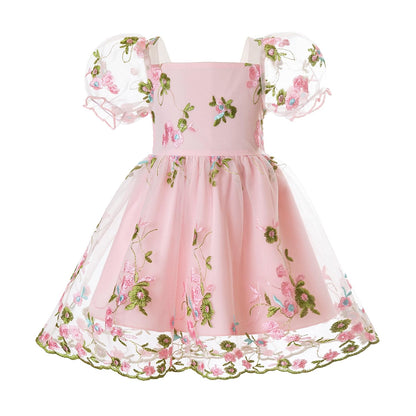 NNJXD Baby Girl Butterfly Dress Toddler Summer Tutu Princess Tulle Dresses