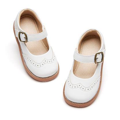 Otter MOMO Toddler Little Girls Oxford Mary Jane School Uniform Dress Shoes