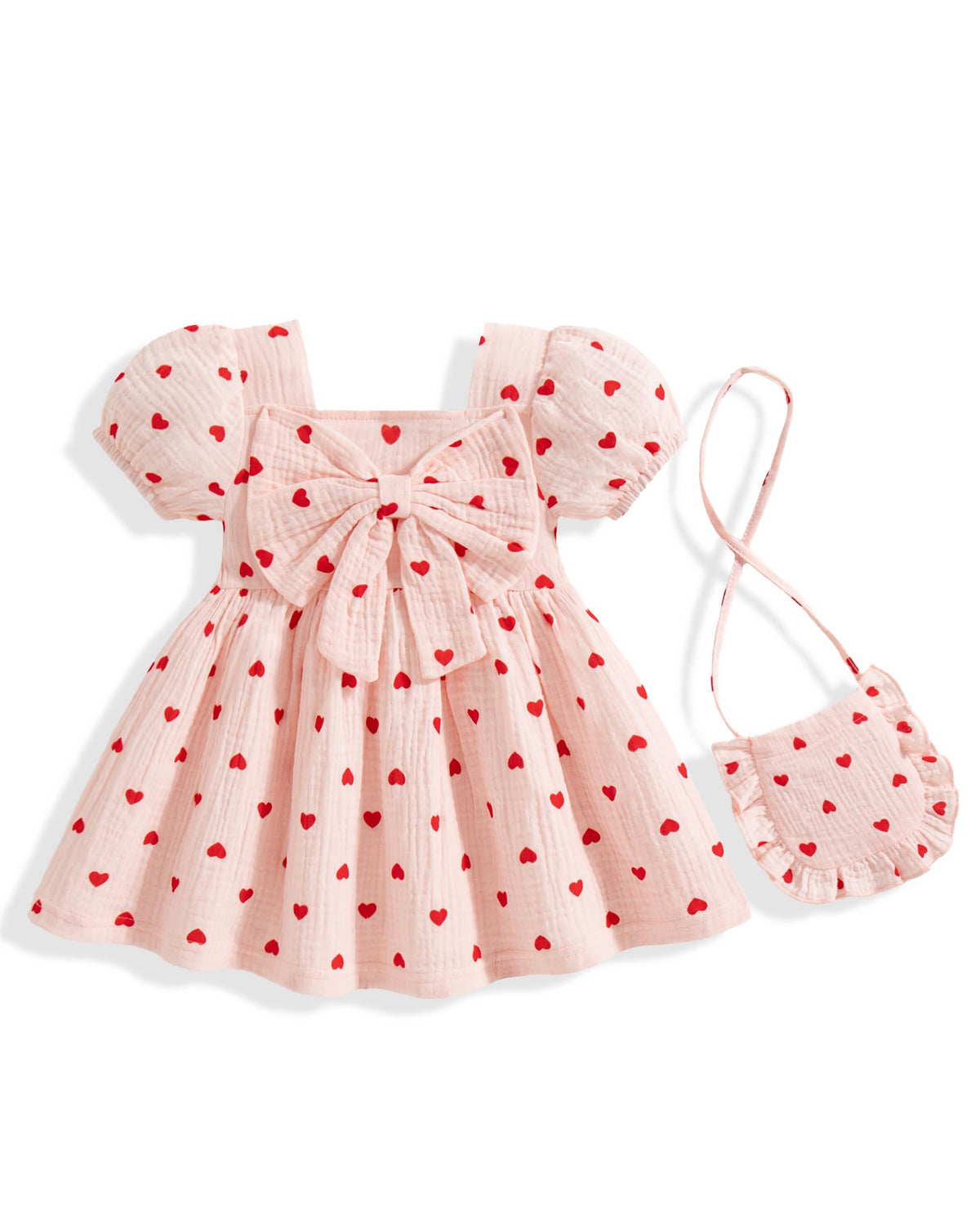 Vibebox Baby Girl Dress Summer Toddler Girls Party Outfit Bow Dresses 6M-3T