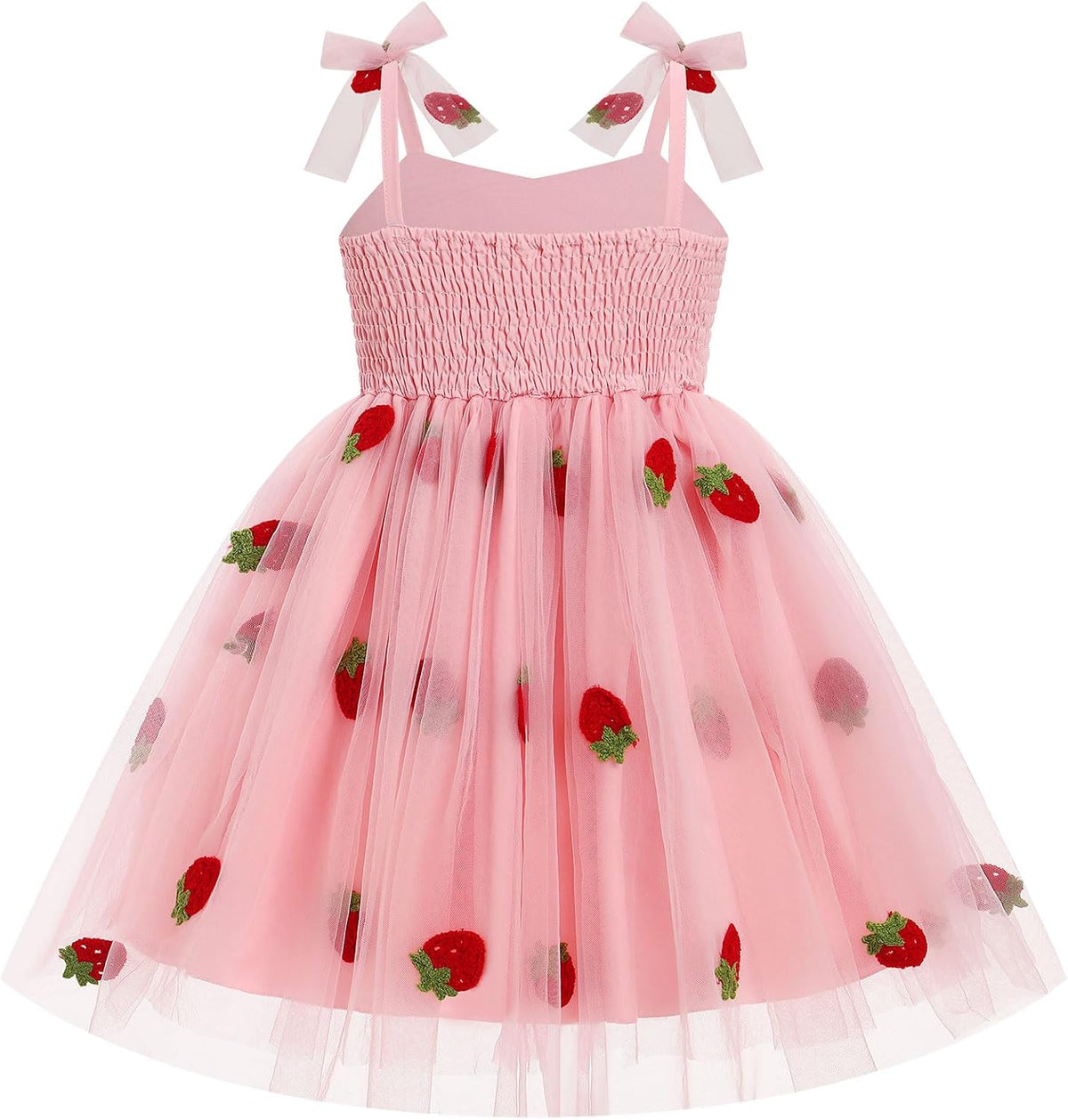 IBTOM CASTLE Toddler Baby Girl Birthday Dress Floral Sequin Tulle Tutu Dresses for Pageant Party Cake Smash Photoshoot
